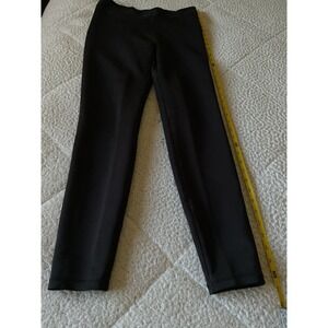 Kendall & Kylie Leggings Size Medium Black Excellent Logo Waistband Stretch